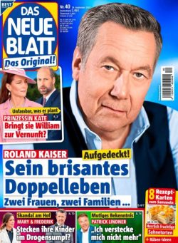 Das Neue Blatt – 24 September 2025