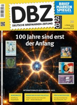 DBZ Deutsche Briefmarken-Zeitung – Oktober 2025