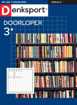 Denksport Doorloper 3 – 2 Oktober 2025