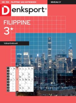 Denksport Filippine 3 Vakantieboek – 16 Oktober 2025