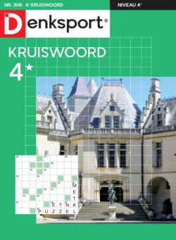 Denksport Kruiswoord 4 – 18 September 2025