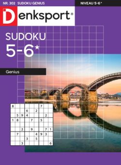 Denksport Sudoku 5-6 genius – 16 Oktober 2025