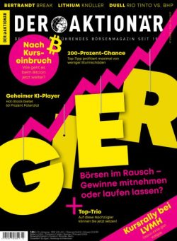 Der Aktionar – 16 Oktober 2025
