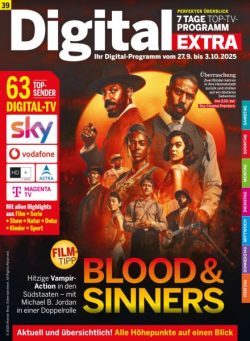 Digital EXTRA – 27 September bis 3 Oktober 2025