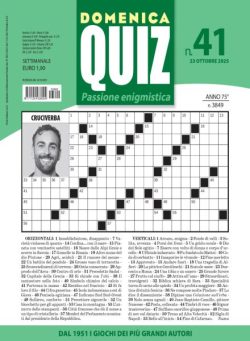 Domenica Quiz – 23 Ottobre 2025