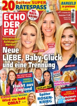 Echo der Frau – 30 September 2025