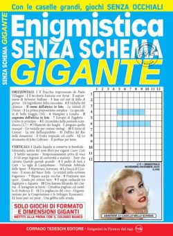 Enigmistica Senza Schema – Novembre-Dicembre 2025