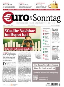 Euro am Sonntag – 17 Oktober 2025