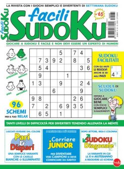 Facili Sudoku – Ottobre 2025