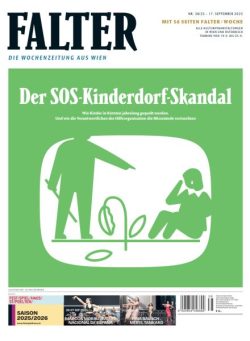 Falter Magazin – Nr 38 17 September 2025