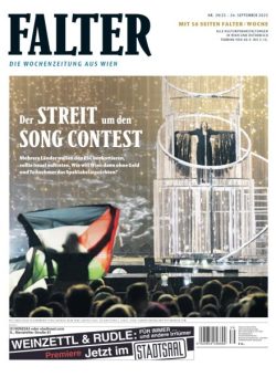 Falter Magazin – Nr 39 24 September 2025