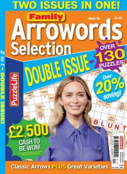 Family Arrowords Selection – September 2025