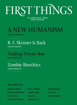 First Things – October 2025