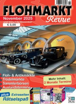 Flohmarkt Revue – November 2025