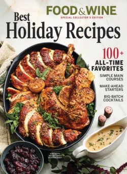 Food & Wine Special Collector’s Edition – Best Holiday Recipes 2025