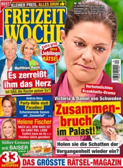 Freizeitwoche – 24 September 2025