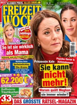 Freizeitwoche – 8 Oktober 2025
