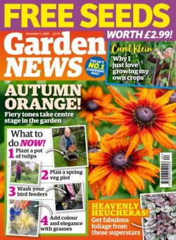 Garden News – 1 November 2025