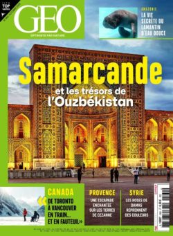 Geo France – Octobre 2025