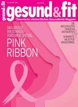 Gesund & Fit – 29 September 2025