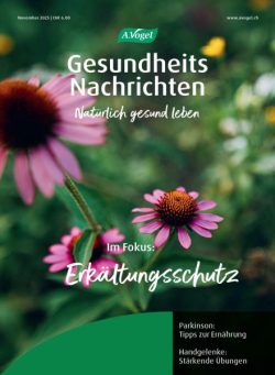 Gesundheits Nachrichten – November 2025