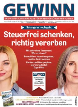 Gewinn – Oktober 2025