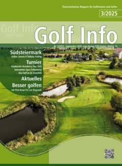 Golf Info – September 2025