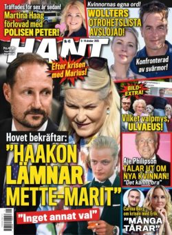 Hant i Veckan – 8 Oktober 2025