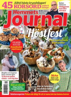 Hemmets Journal – 1 Oktober 2025