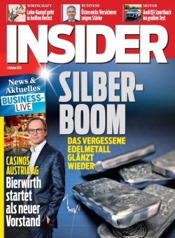 Insider Austria – 1 Oktober 2025