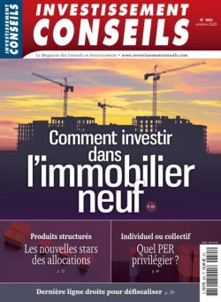 Investissement Conseils – Octobre 2025