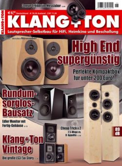Klang+Ton – Oktober-November 2025