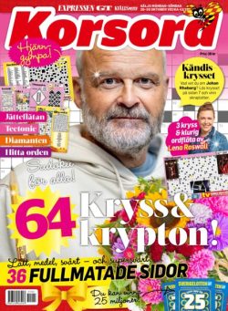 Korsord – 20 Oktober 2025