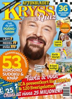 Kryss & Quiz – 29 September 2025