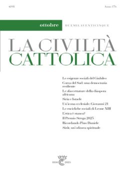 La Civilta Cattolica – Ottobre 2025