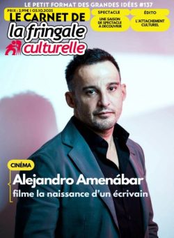 Le Carnet de La Fringale Culturelle – 3 Octobre 2025