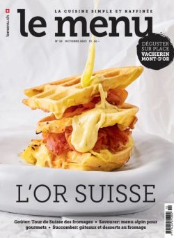 le menu edition francaise – Octobre 2025