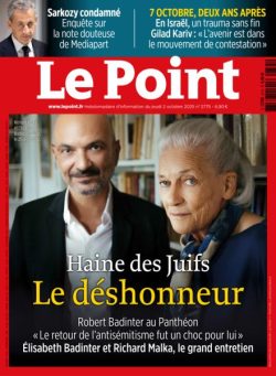 Le Point – 2 Octobre 2025