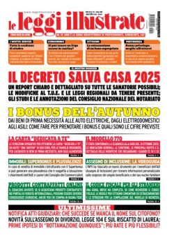 Leggi Illustrate – Ottobre 2025