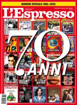 L’Espresso – 3 Ottobre 2025