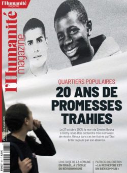 L’Humanite Magazine – 23 Octobre 2025