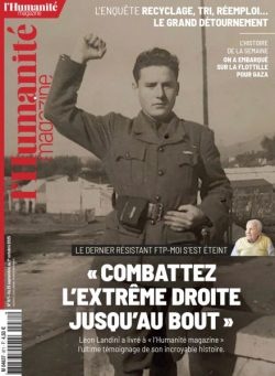 L’Humanite Magazine – 25 Septembre 2025