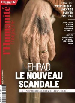 L’Humanite Magazine – 9 Octobre 2025