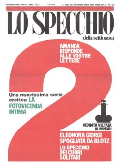 Lo Specchio della Settimana – N 2 1-2 1979