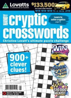 Lovatts Handy Cryptic – Issue 117 2025