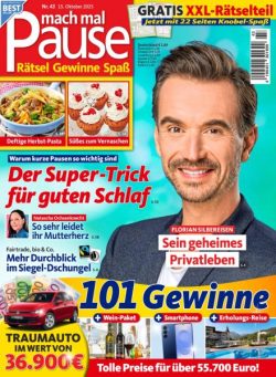 Mach mal Pause – 14 Oktober 2025