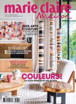 Marie Claire Maison France – Novembre 2025