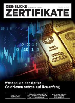 marktEINBLICKE Zertifikate – 1 Oktober 2025