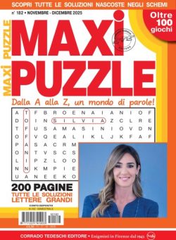 Maxi Puzzle – Novembre-Dicembre 2025