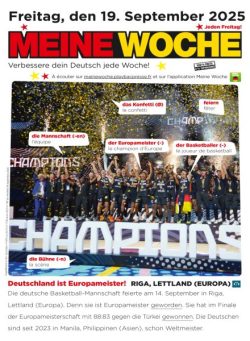 Meine Woche – 18 September 2025
